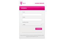 Tablet Screenshot of mail.dasib.ro